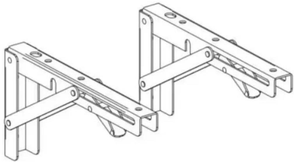 Vevor SJ3 - SHELF-BRACKETS OPERATING INSTRUCTIONS - 1
