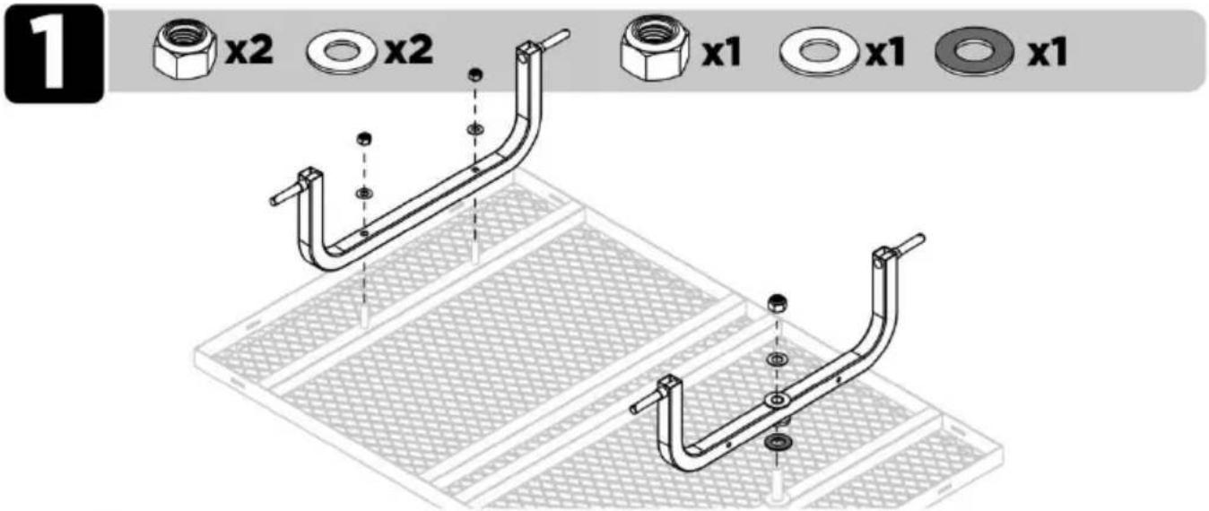 Vevor V1200 - ASSEMBLY INSTRUCTIONS - 1