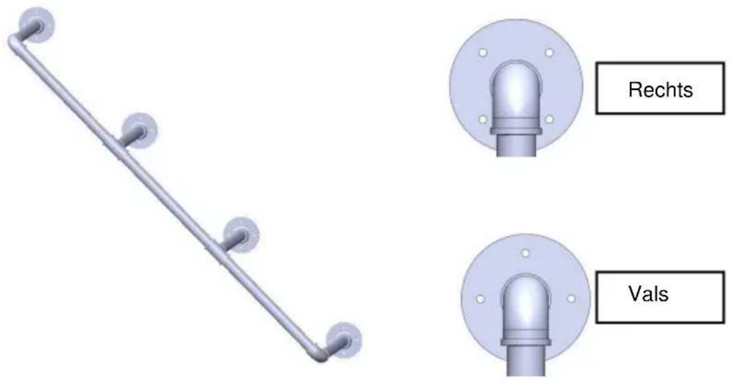 Vevor WPSR-XM015 - BEVESTIG DE PIJPENPLANKEN AAN DE MUUR - 1