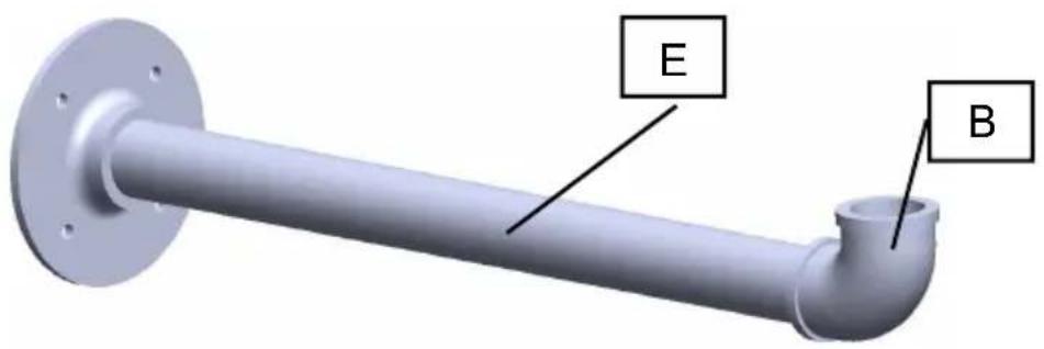 Vevor WPSR-XM015 - PIPE SHELVES ASSEMBLE - 2