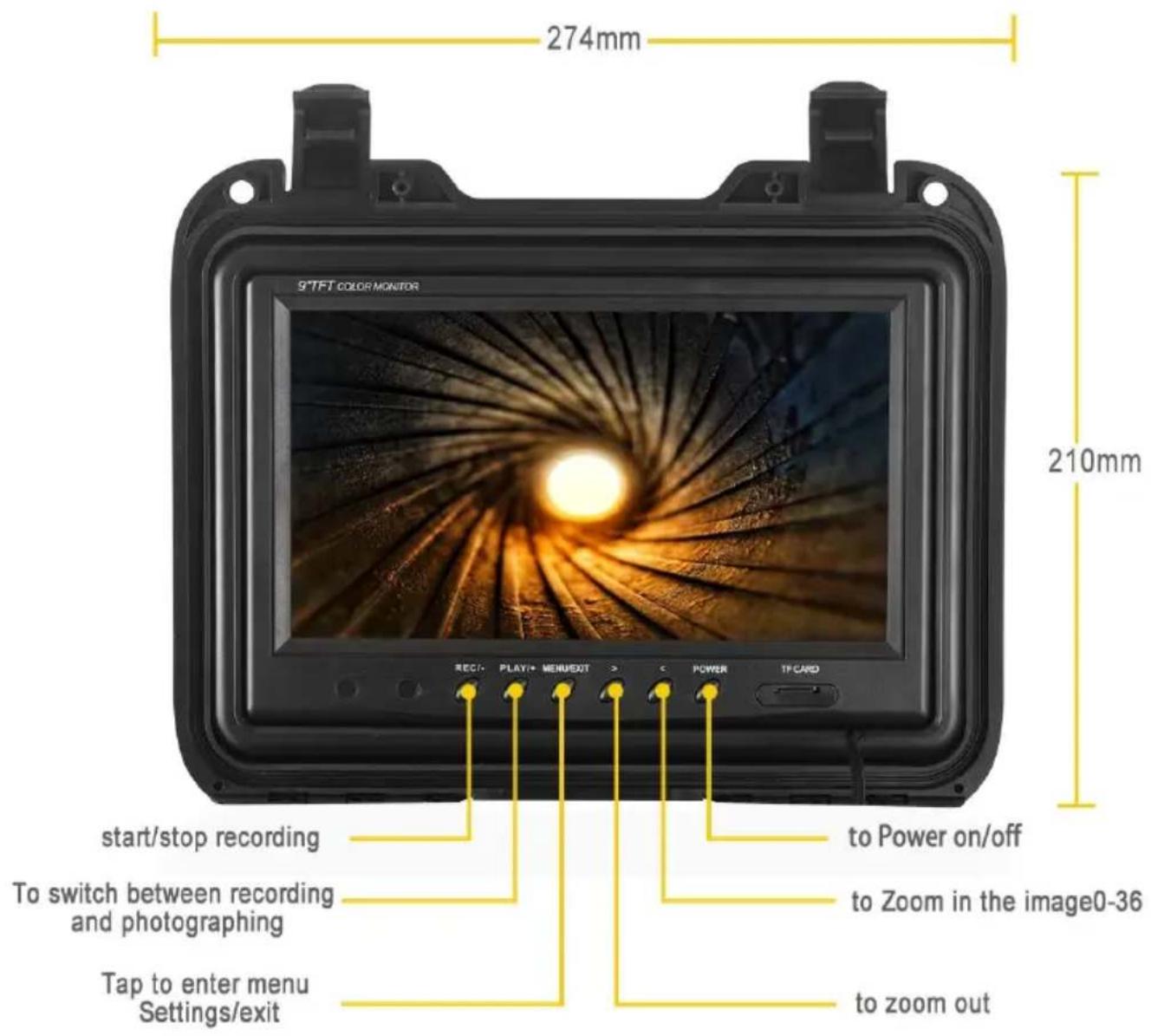 Vevor WP9608FTR - Monitorare - 1