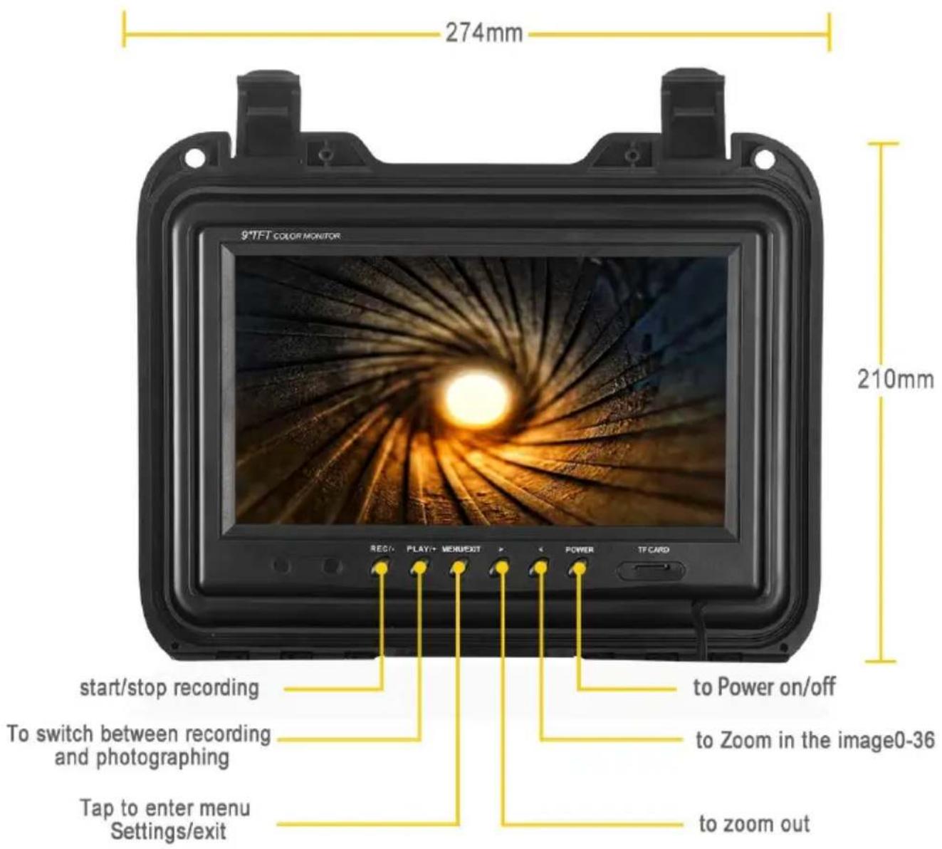 Vevor WP9608FTR - Instrukcja produktu - 3