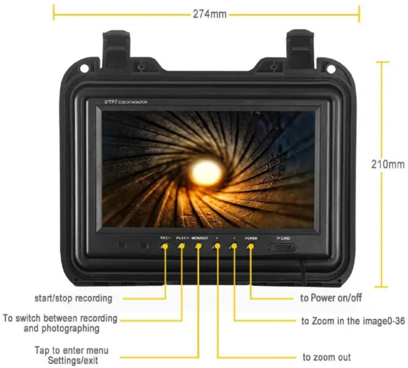 Vevor WP9608FTR - Monitor - 1