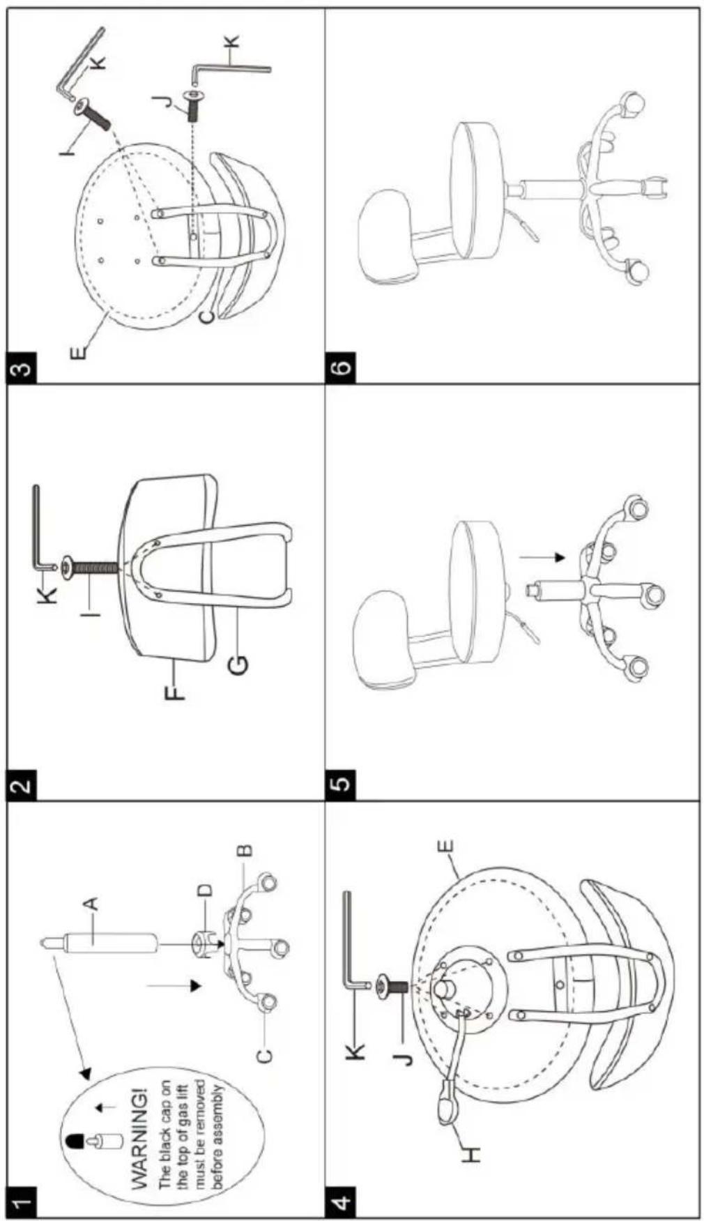 Vevor XF8W217 - ASSEMBLY STEPS - 1