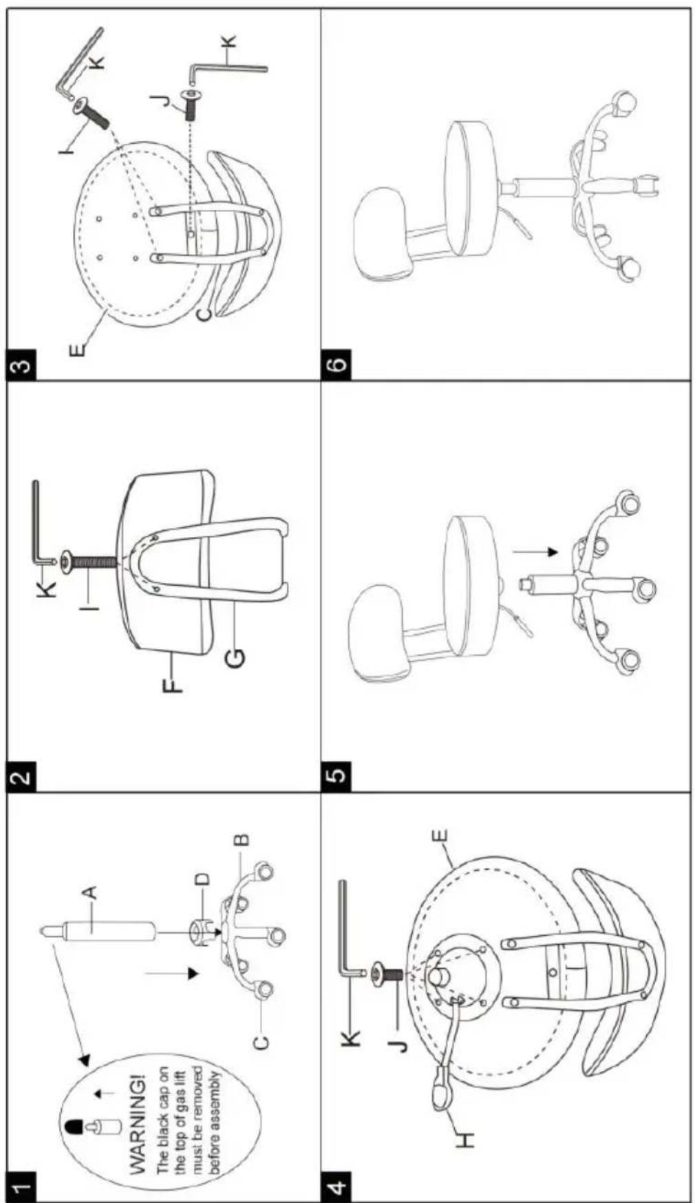 Vevor XF8W217 - PART LIST - 1