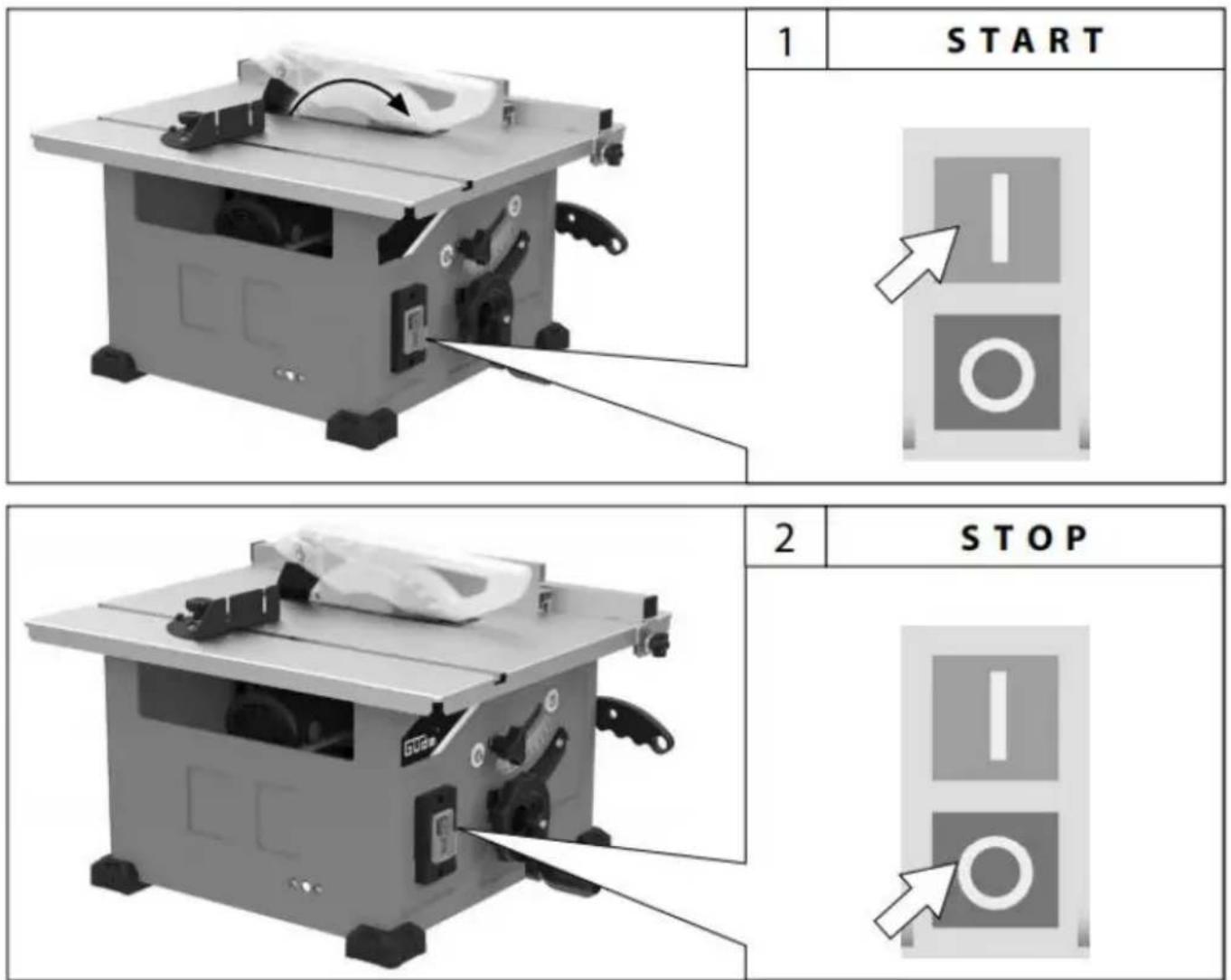 Vevor WTS210F - RESET BUTTON (POWER RESET) - 1