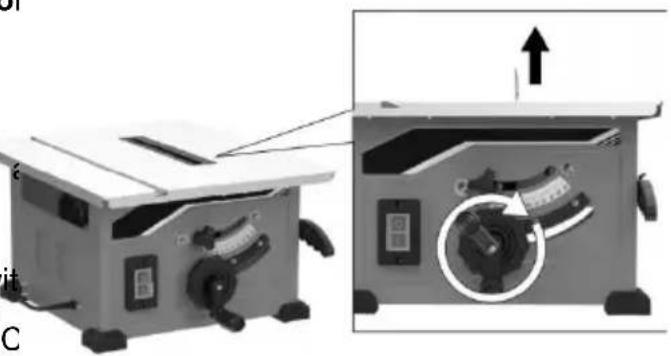 Vevor WTS210F - ATTACHING THE GUARD ASSEMBLY - 1