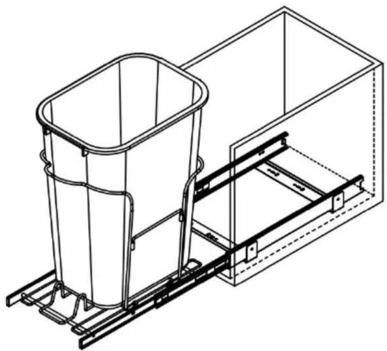 Vevor YC1301LF - TRASH CAN - 1