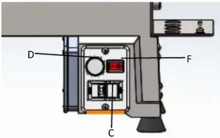 Vevor WL1218V - OPERATING CONTROLS - 1