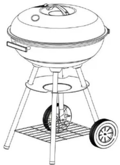 Vevor YH22022B - CHARCOAL GRILL - 1