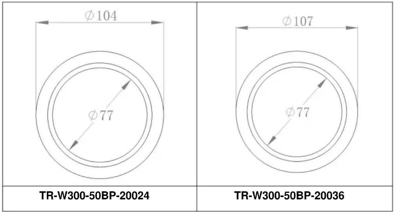 Vevor TR-W300-50BP-2003 - Productsectie - 1