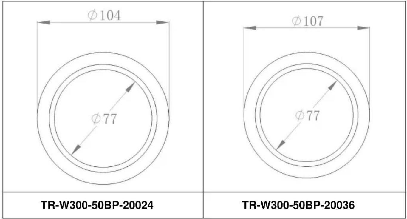 Vevor TR-W300-50BP-2003 - Produktsektion - 1