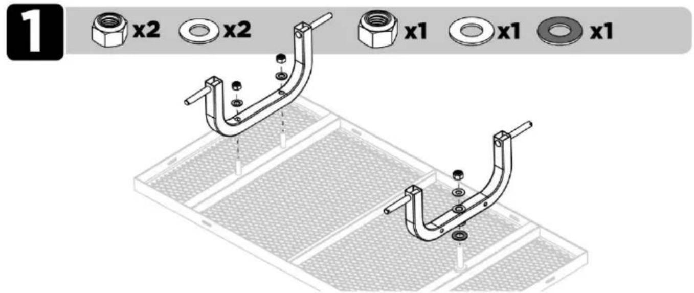 Vevor V680 - ASSEMBLY INSTRUCTIONS - 1