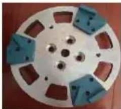 Vevor WKG280 - Cup wheels layout - 1