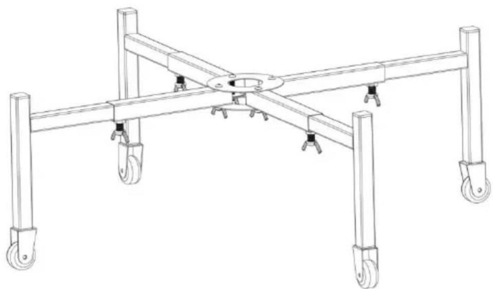 Vevor YC-FPS-6010 - Eldstadsställ - 1