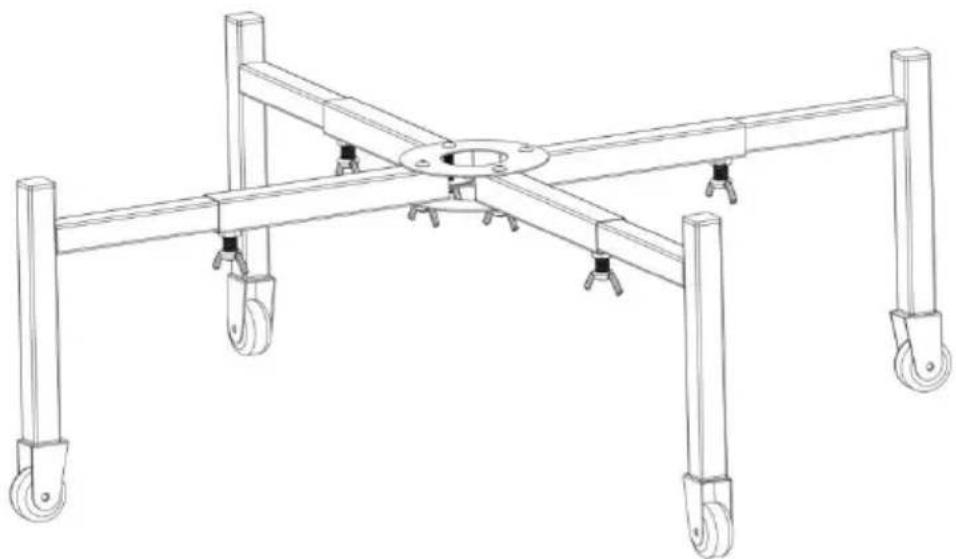 Vevor YC-FPS-6010 - Soporte para fogata - 1