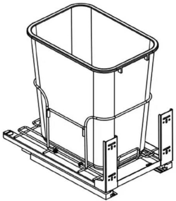 Vevor YC1351SY - TRASH CAN - 1