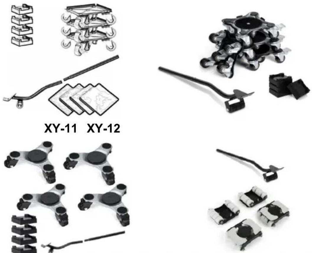 Vevor XY-7 - MACHINERY MOVER USER MANUAL - 1