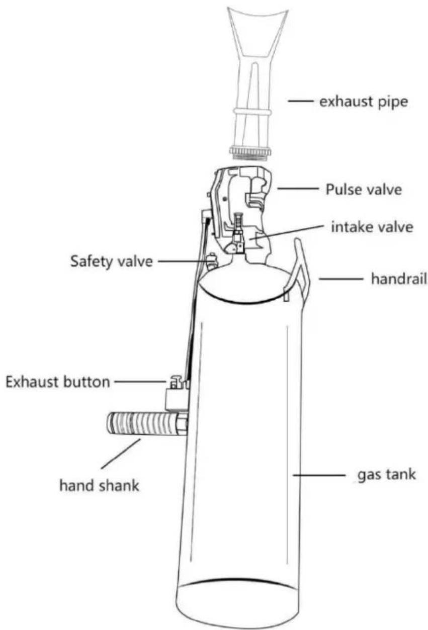 Vevor XJC-026 - IV.Product structure diagram - 1