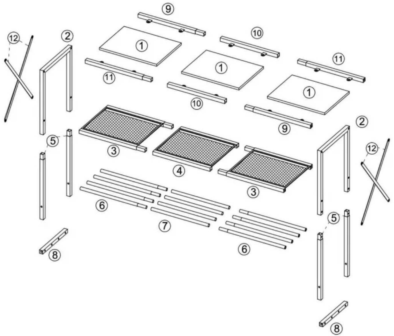 Vevor YJXXGZ-006 - PACKUNGSINHALT - 17