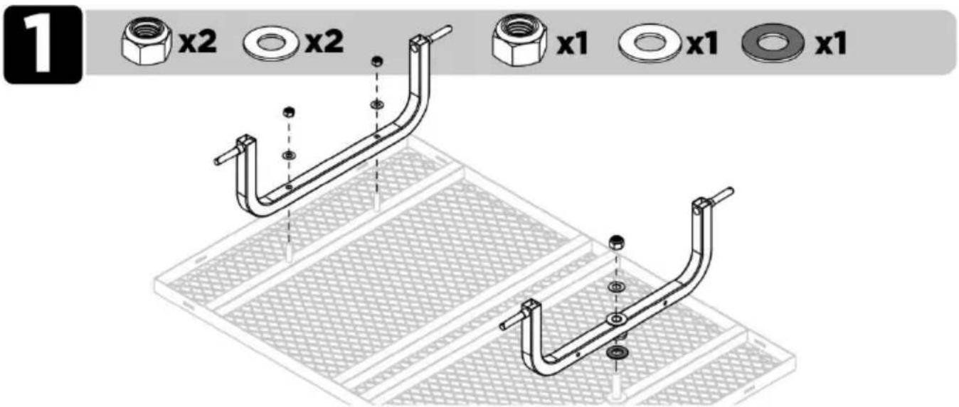 Vevor V1400 - ASSEMBLY INSTRUCTIONS - 1