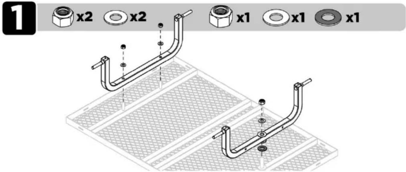 Vevor V1400 - ASSEMBLY INSTRUCTIONS - 1