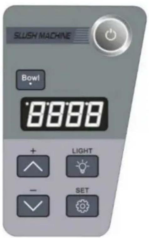 Vevor XRJ4LX1 - Pannello di controllo Fig.3 - 1