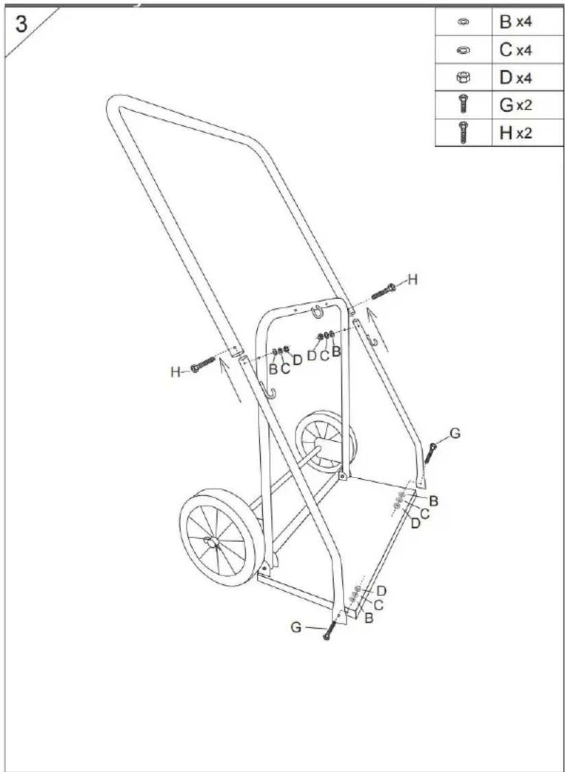 Vevor WT-179 - ASSEMBLY STEP - 4