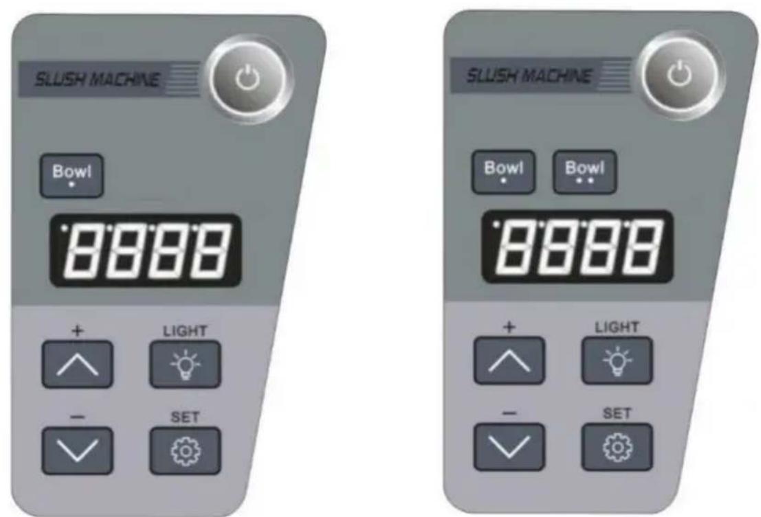 Vevor XRJ4LX2 - Control panel - 1