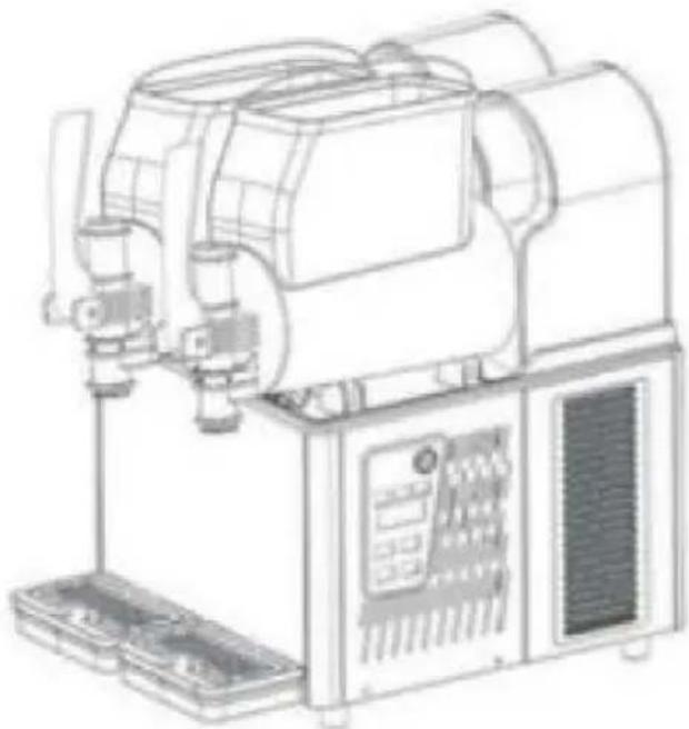 Vevor XRJ4LX2 - Verwijder de kom en het deksel - 1