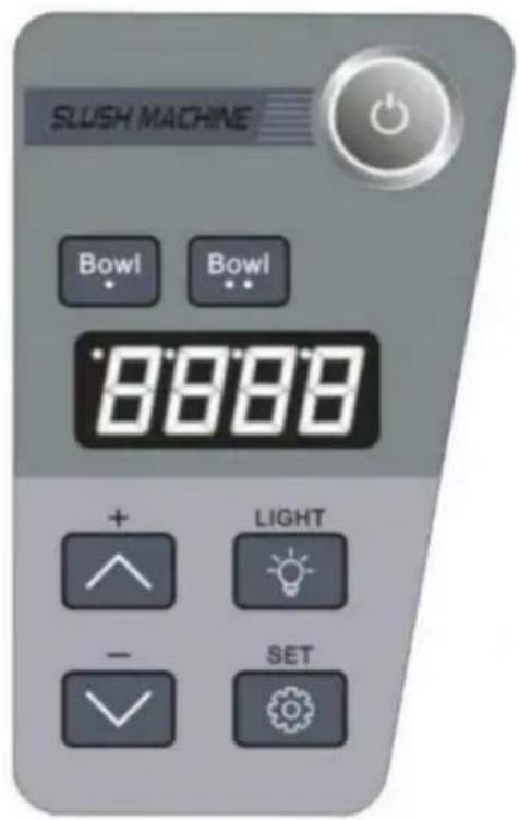 Vevor XRJ4LX2 - Panel de control Fig.3 - 12