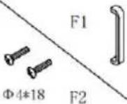 Vevor XYFG-04 - PARTS LIST - 5