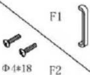 Vevor XYFG-04 - PARTS LIST - 5