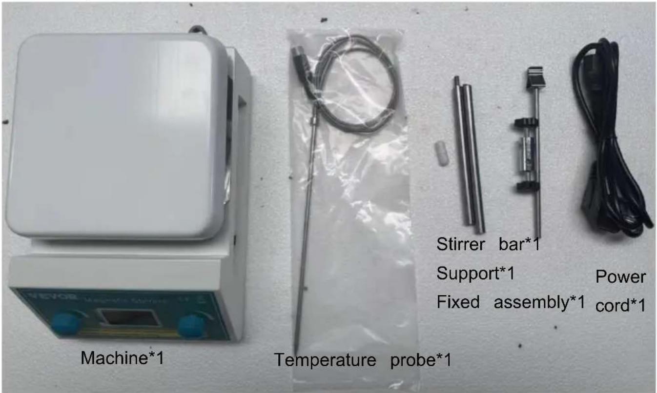 Vevor SH-3ABEII - PACKAGE CONTENTS - 1