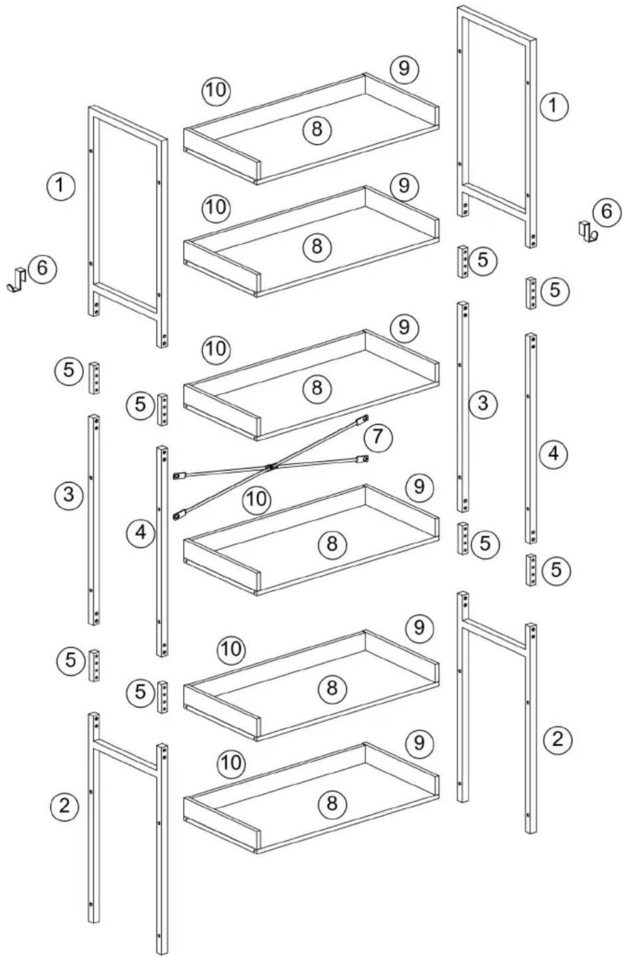 Vevor YJX-BS003 - PACKAGE CONTENTS - 13