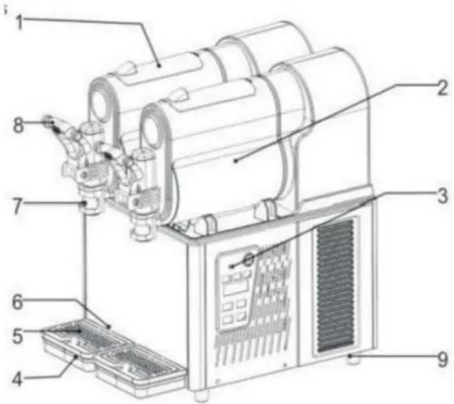 Vevor XRJ3LX2 - Huvudkomponent - 1