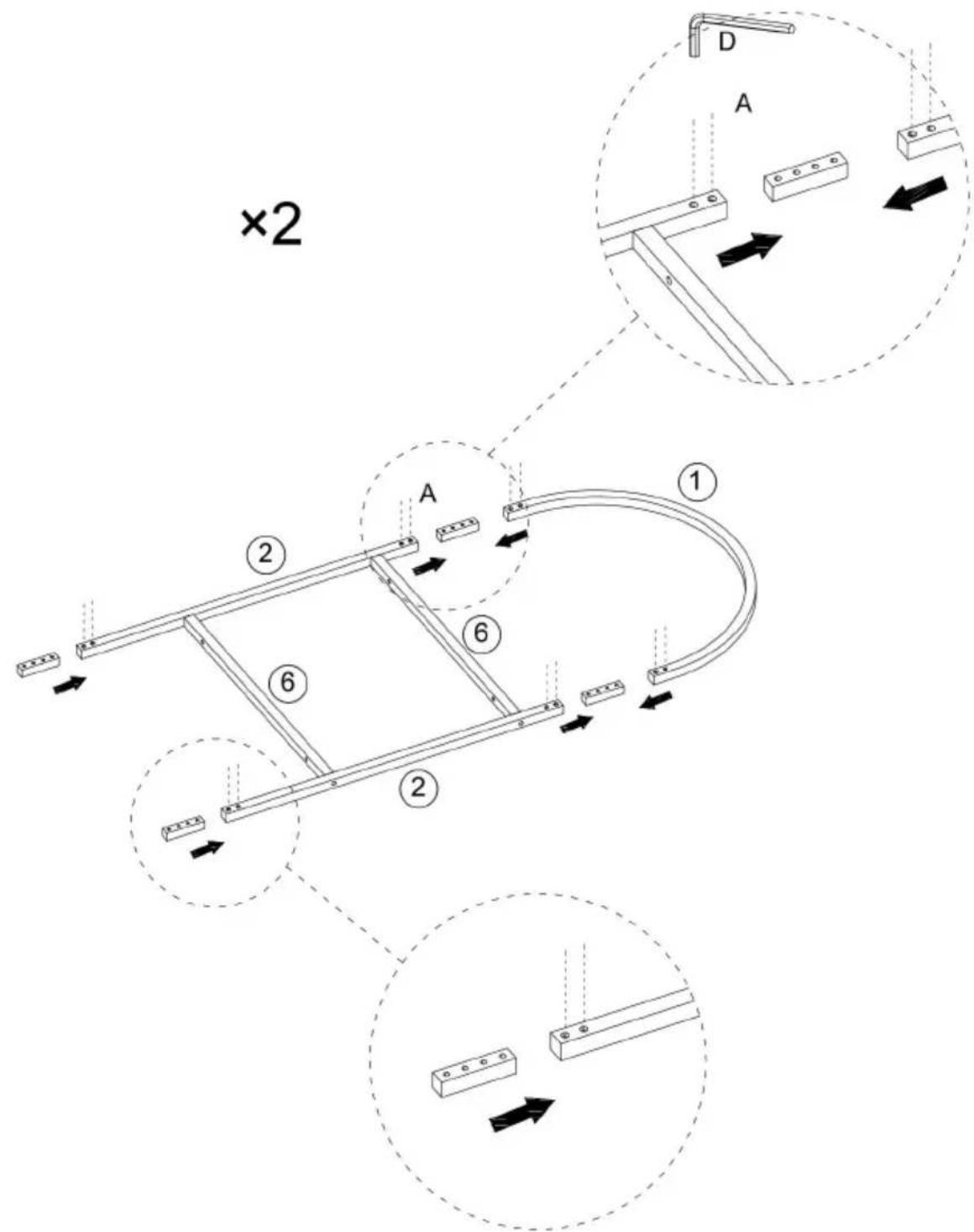 Vevor YJX-BS001 - PRECAUTIONS D'ASSEMBLAGE - 1