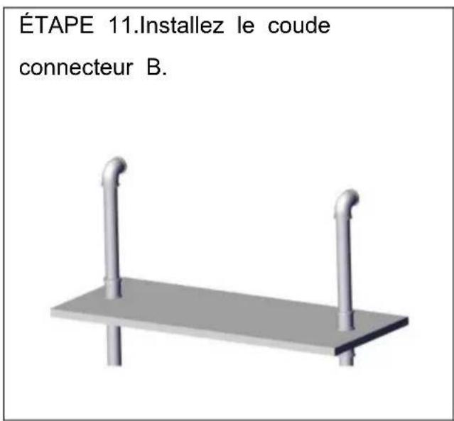Vevor WPSR-XM013 - ASSEMBLAGE DES ETAGERES DE TUYAUX - 12