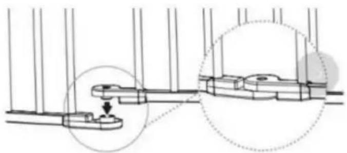 Vevor YFB1001B - Optie B: Poortframes kunnen worden geïnstalleerd als een hek - 2