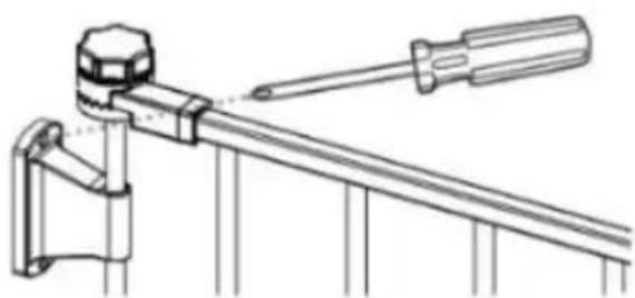 Vevor YFB1001B - Option A: Installing Your Gate Between Two Walls - 2