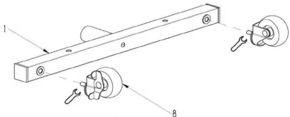 Vevor YD00015 - ASSEMBLY STEP - 1