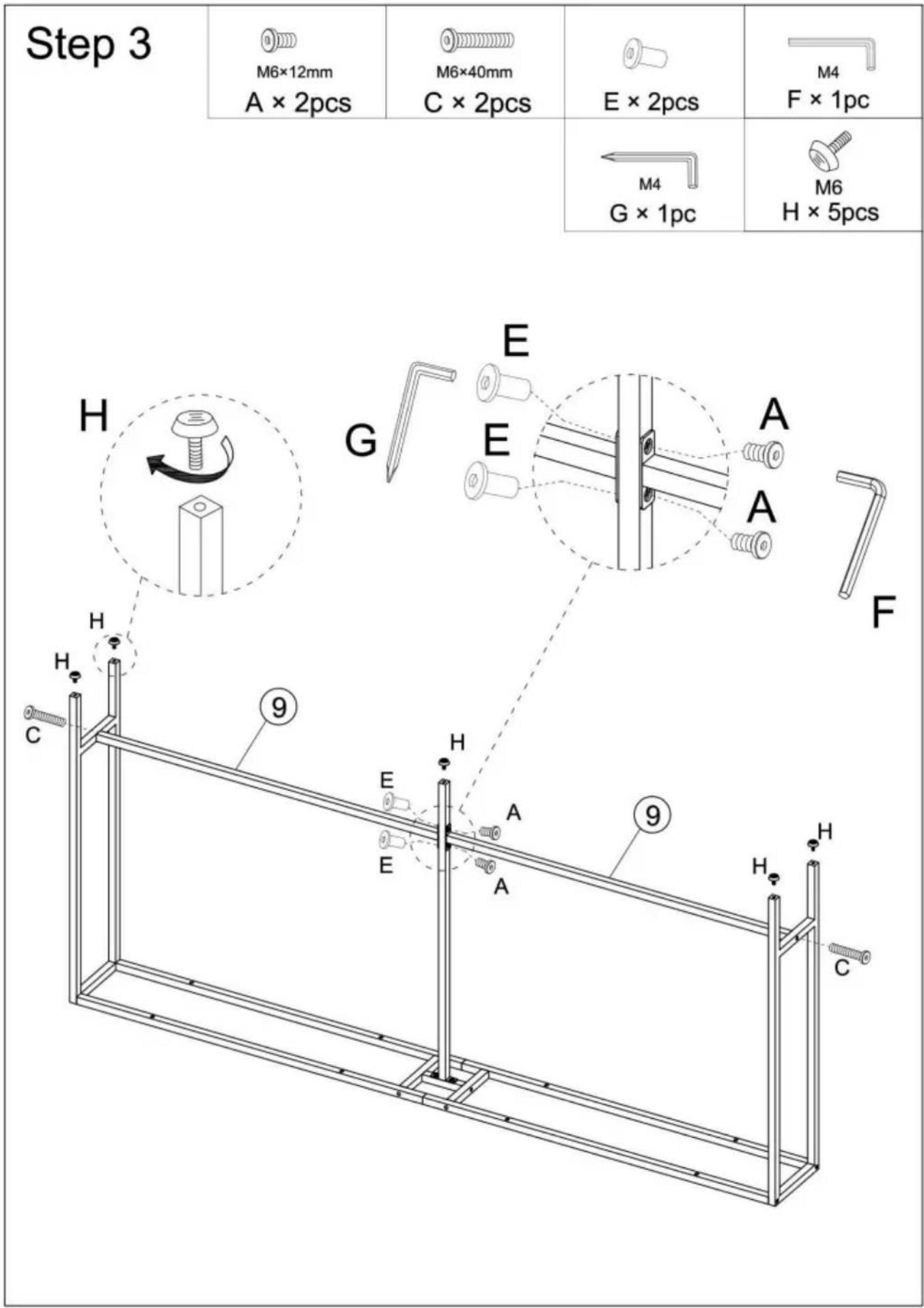 Vevor YJXXGZ-001 - PASOS DE MONTAJE - 7