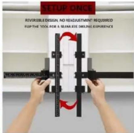 Vevor XRSS2305 - C: KNOB ON DOOR INSTALLATION (Off center of width and height) - 9