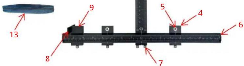 Vevor XRSS2305 - SCHEMAT STRUKTURY I SKŁADNIKI - 3