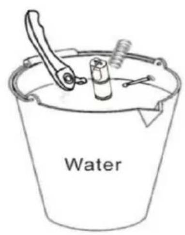 Vevor XRJ12LX1 - Disassembling the dispensing tap - 2