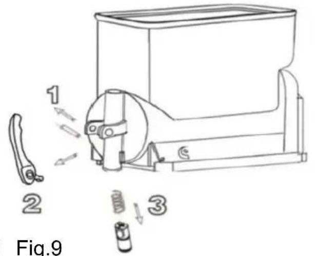 Vevor XRJ12LX1 - Disassembling the dispensing tap - 1