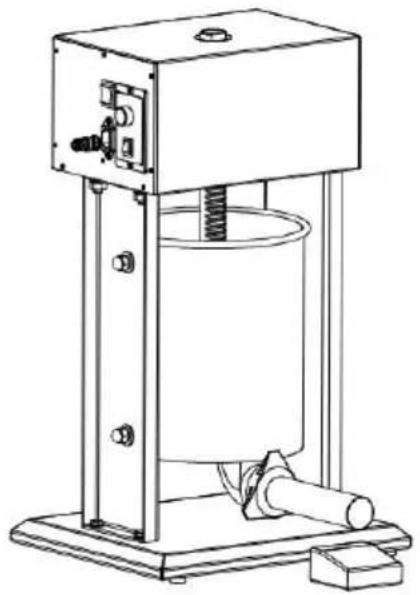 Vevor XZO-12D - SAUSAGE STUFFER - 1