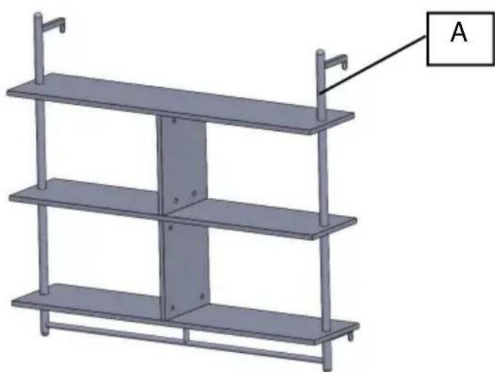 Vevor WPSR-XM011 - MONTERING AV RÖRHYLLOR - 8
