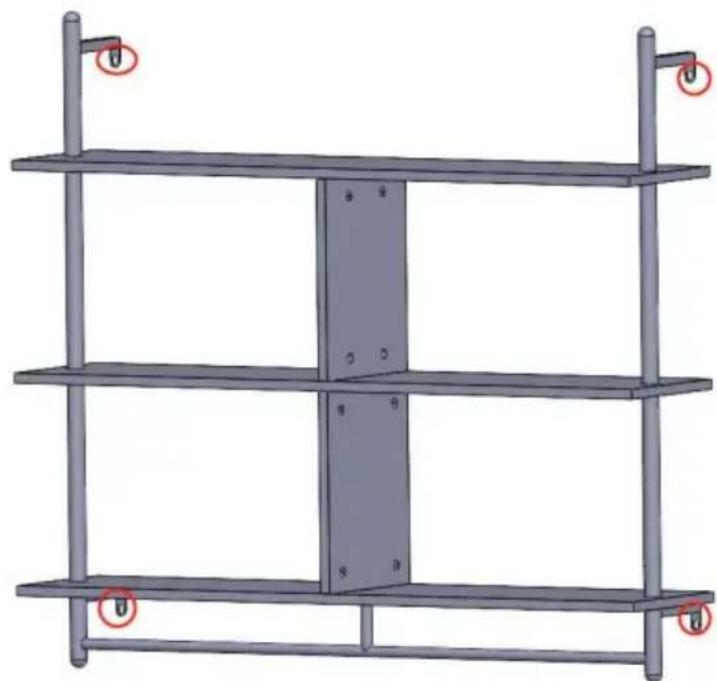 Vevor WPSR-XM011 - MONTERING AV RÖRHYLLOR - 10