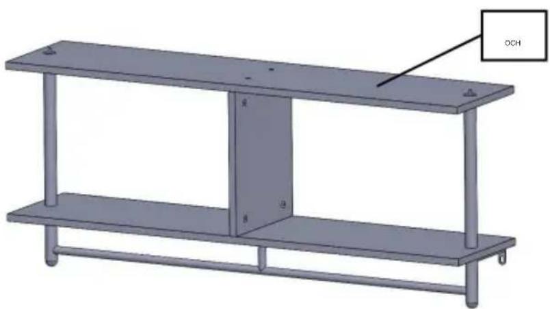 Vevor WPSR-XM011 - MONTERING AV RÖRHYLLOR - 5